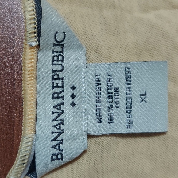 Banana Republic double orange women's long sleeve top. Size XL. - Picture 3 of 3